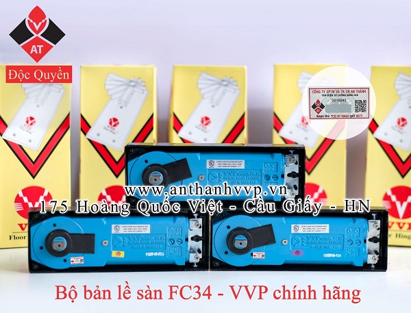 Bản lề sàn chính hãng VVP giá tốt