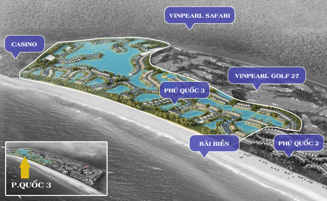 Khu biệt thự 219 căn Vinpearl Phú Quốc 2 - Bãi Dài, xã Gành Dầu, huyện Phú Quốc, tỉnh Kiên Giang