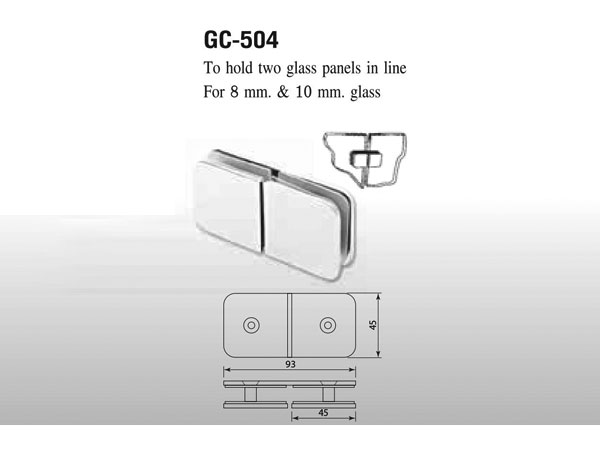 Kẹp kính 180 VVP GC - 504